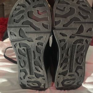 Alexander McQueen Black Combat Moto Boots